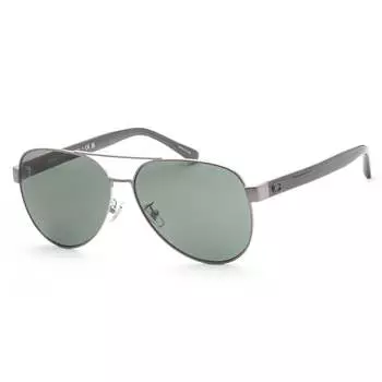 Мужские солнцезащитные очки Coach 61 мм, цвет Satin Gunmetal