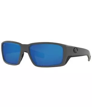 Мужские солнцезащитные очки Costa Fantail Pro 580g 60mm с поляризованной оправой, серый
