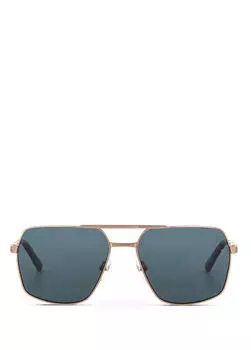 Мужские солнцезащитные очки cr 80001 c1 в металле Cerruti 1881, золотой