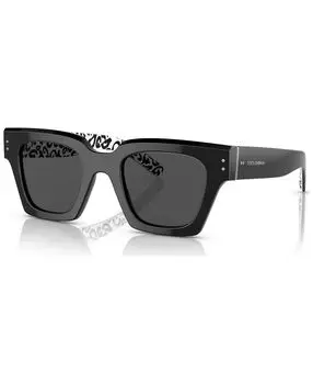 Мужские солнцезащитные очки, dg441348-x Dolce &amp; Gabbana, черный