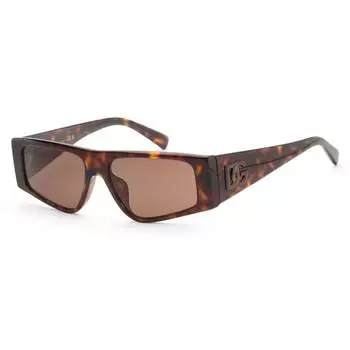 Мужские солнцезащитные очки Dolce & Gabbana 55 мм в оправе Havana DG4453F-502-73-55