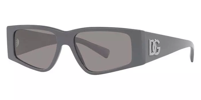 Мужские солнцезащитные очки Dolce & Gabbana 55 мм серого цвета DG4453F-3090M3-55