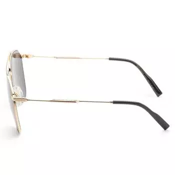 Мужские солнцезащитные очки Dolce & Gabbana 58 мм золотого цвета, золото