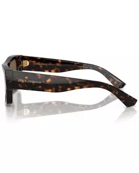 Мужские солнцезащитные очки Dolce & Gabbana DG4451 55 мм, коричневый