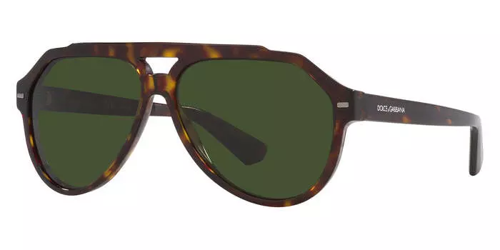 Мужские солнцезащитные очки Dolce & Gabbana Havana 60 мм DG4452F-502-71-60