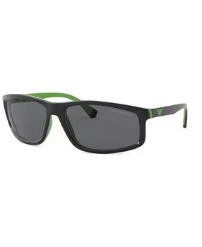 Мужские солнцезащитные очки, ea4144 62 Emporio Armani, черный