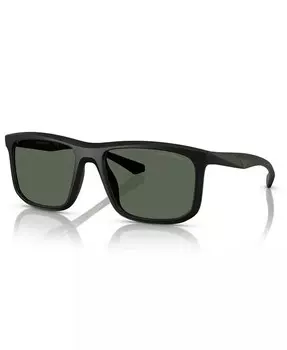 Мужские солнцезащитные очки EA4234U Emporio Armani, черный