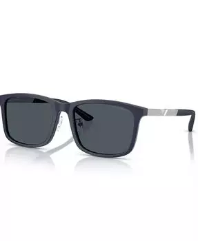 Мужские солнцезащитные очки EA4241D Emporio Armani, синий