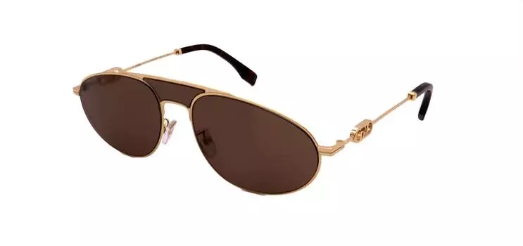 Мужские солнцезащитные очки Fendi, золотой