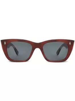 Мужские солнцезащитные очки Garrett Leight, коричневый