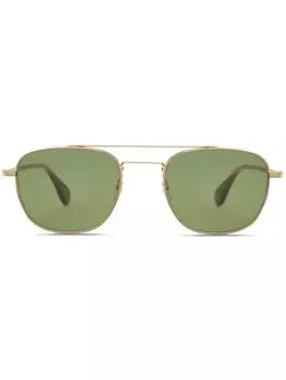 Мужские солнцезащитные очки Garrett Leight, золотой