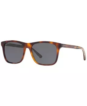 Мужские солнцезащитные очки, GG0381SN 57 Gucci