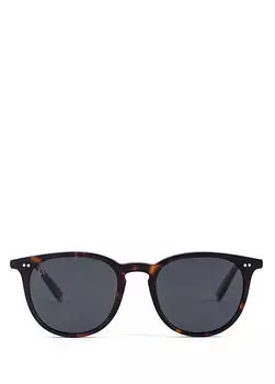 Мужские солнцезащитные очки Hanford с черепаховым узором Freesbee, черный