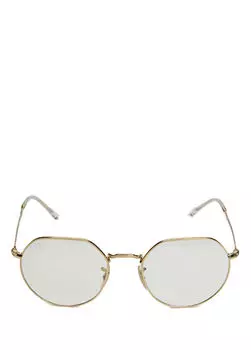 Мужские солнцезащитные очки круглой формы Ray-Ban, мультиколор