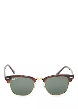 Мужские солнцезащитные очки квадратной формы с черепаховым узором Ray-Ban, мультиколор