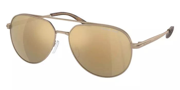 Мужские солнцезащитные очки Michael Kors Highlands 60 мм песочного цвета MK1142-18927P-60
