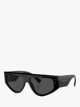 Мужские солнцезащитные очки неправильной формы dg4461 Dolce & Gabbana, черный