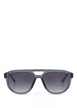 Мужские солнцезащитные очки-пилоты Burcubrunsoy x Hermossa hm 1662 c3 Hermossa, серый