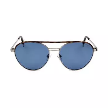 Мужские солнцезащитные очки Polaroid Metal, серебряный