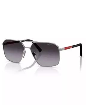 Мужские солнцезащитные очки PRADA LINEA ROSSA, серый