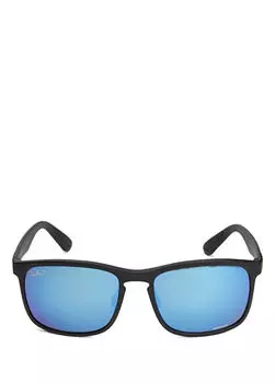 Мужские солнцезащитные очки прямоугольной формы. Ray-Ban, черный