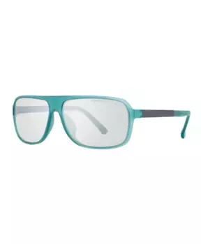 Мужские солнцезащитные очки прямоугольной формы с зеркалом Porsche Design, зеленый