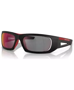 Мужские солнцезащитные очки ps 02ys59-z PRADA LINEA ROSSA, мульти