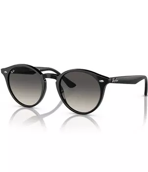 Мужские солнцезащитные очки Ray-Ban Highstreet, круглые 51 мм, черный
