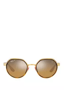 Мужские солнцезащитные очки Ray-Ban, коричневый