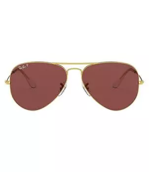 Мужские солнцезащитные очки Ray-Ban Legend Pilot, поляризационные 58 мм, золотой