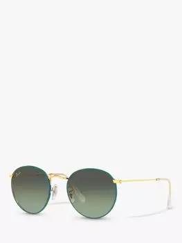 Мужские солнцезащитные очки Ray-Ban RB2283 Phantos, цвет Petroleum on Legend Gold