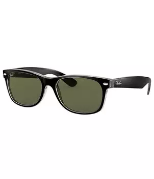 Мужские солнцезащитные очки Ray-Ban Wayfarer с цветными блоками, черный
