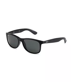 Мужские солнцезащитные очки Ray-Ban Youngster Collection Wayfarer с защитой от UVA/UVB, черный