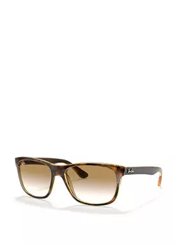 Мужские солнцезащитные очки с черепаховым узором Ray-Ban