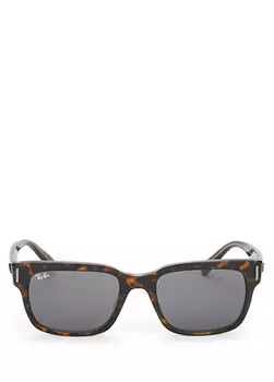 Мужские солнцезащитные очки с черепаховым узором Ray-Ban, коричневый