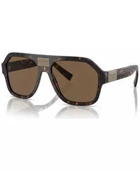 Мужские солнцезащитные очки с низкой перемычкой, DG4433F Dolce&Gabbana