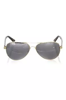 Мужские солнцезащитные очки с золотистым металлическим волокном FRANKIE MORELLO, золото