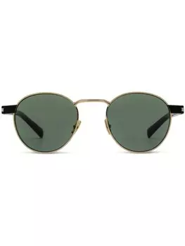 Мужские солнцезащитные очки Saint Laurent Eyewear, золотой