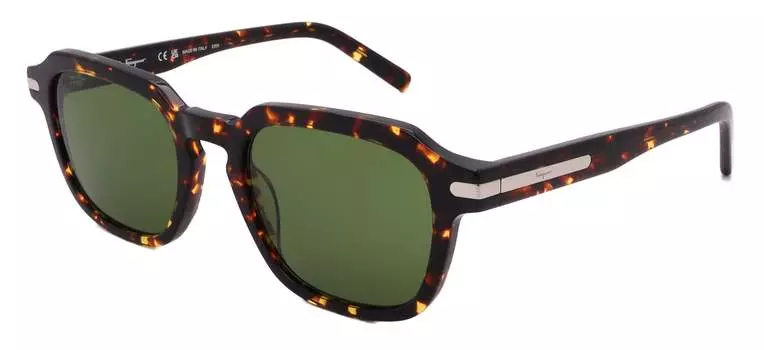 Мужские солнцезащитные очки Salvatore Ferragamo, коричневый