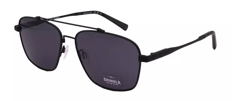 Мужские солнцезащитные очки Shinola, черный