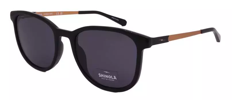 Мужские солнцезащитные очки Shinola, черный