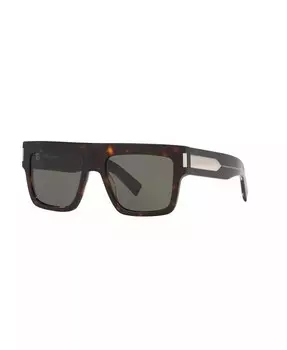 Мужские солнцезащитные очки, Sl 628 Ys000515 Saint Laurent, коричневый