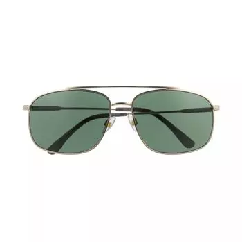 Мужские солнцезащитные очки Sonoma Goods For Life 59 мм в металлическом корпусе-навигаторе