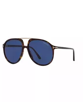 Мужские солнцезащитные очки Tom Ford, черный