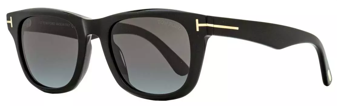 Мужские солнцезащитные очки Tom Ford Kendel TF1076 01B Черные 54 мм