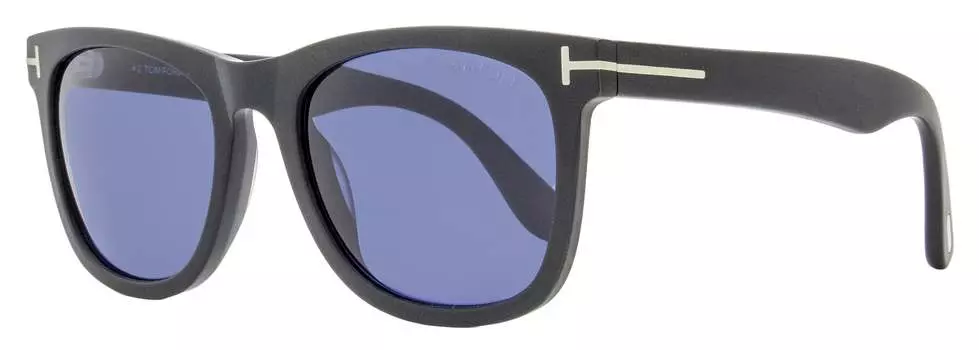 Мужские солнцезащитные очки Tom Ford Kevyn TF1099 02V матово-черные 52 мм