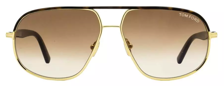 Мужские солнцезащитные очки Tom Ford Maxwell TF1019 30F Гавана/Золото 59мм
