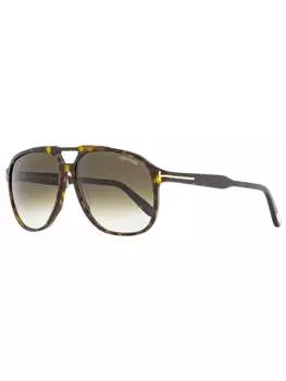Мужские солнцезащитные очки Tom Ford Navigator TF753 Raoul 52K Dark Havana 62 мм