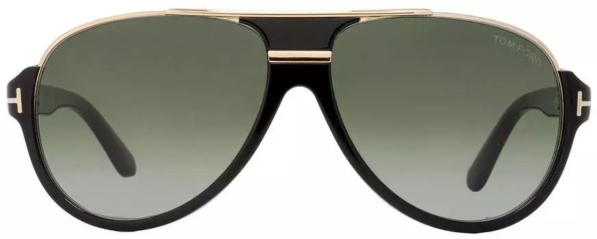 Мужские солнцезащитные очки Tom Ford TF334 Dimitry 01P блестящие черные/золотые 59 мм