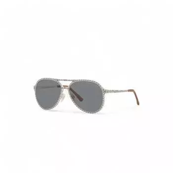 Мужские солнцезащитные очки Western Pilot Limited Edition в серебристом цвете Ralph Lauren, серебряный
